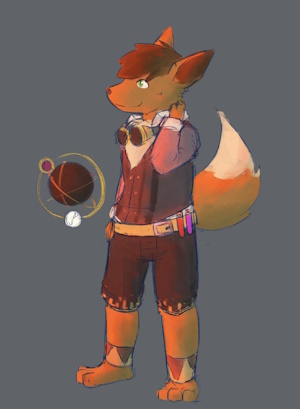 Vee the artificer, by Fisk